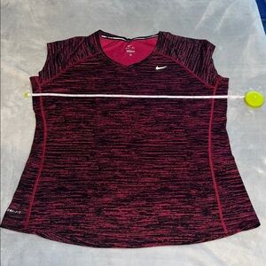 Nike Black and Pink Active Dri-Fit